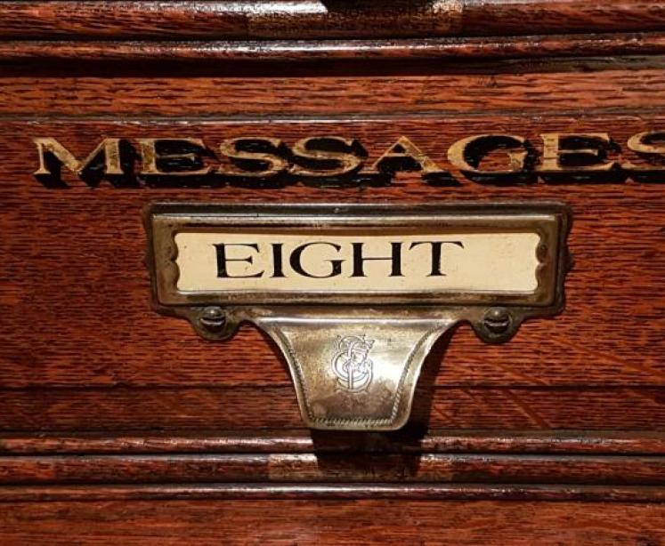 Edwardian Cambridge College File Chest - Image 4