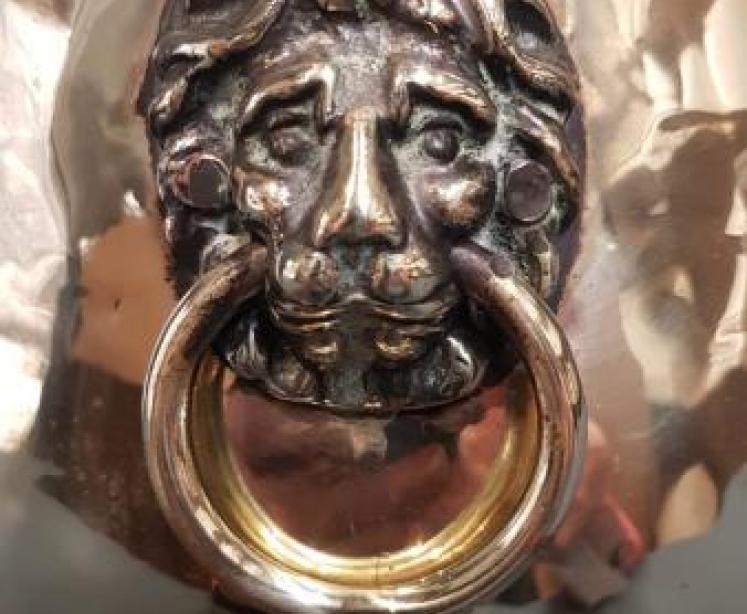 Victorian Brass Planter - Image 2