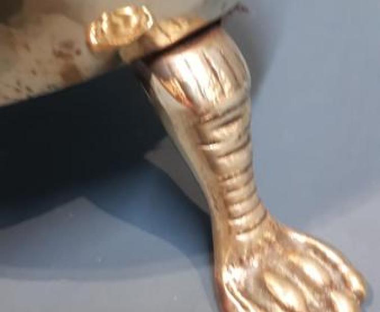 Victorian Brass Planter - Image 3