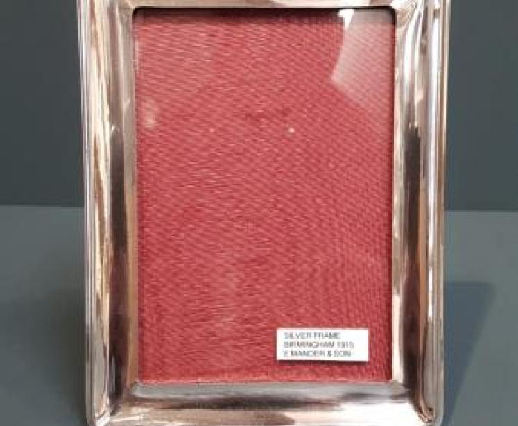 George V Silver Photo Frame - Image 6