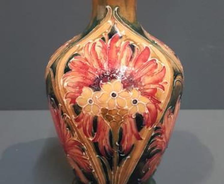 Superb Moorcroft Cornflower Vase - Image 1