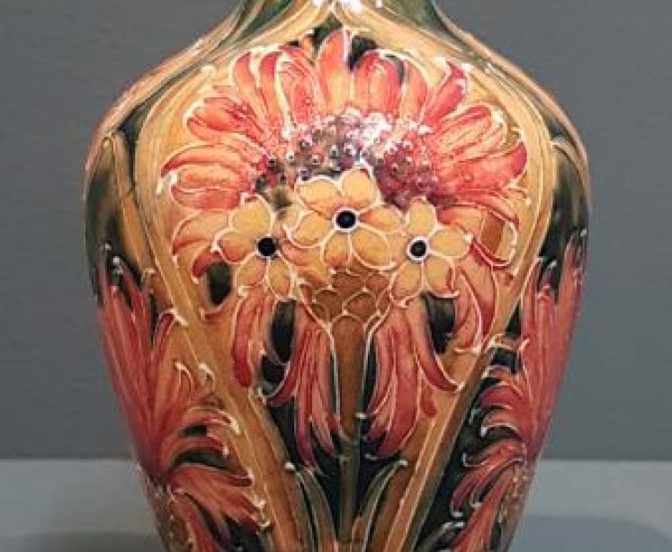 Superb Moorcroft Cornflower Vase - Image 5