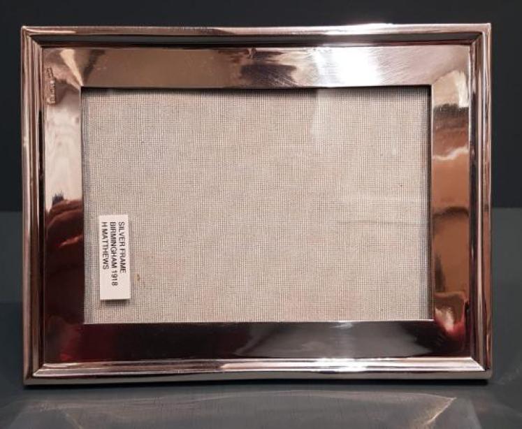 George V Silver Photo Frame - Image 5