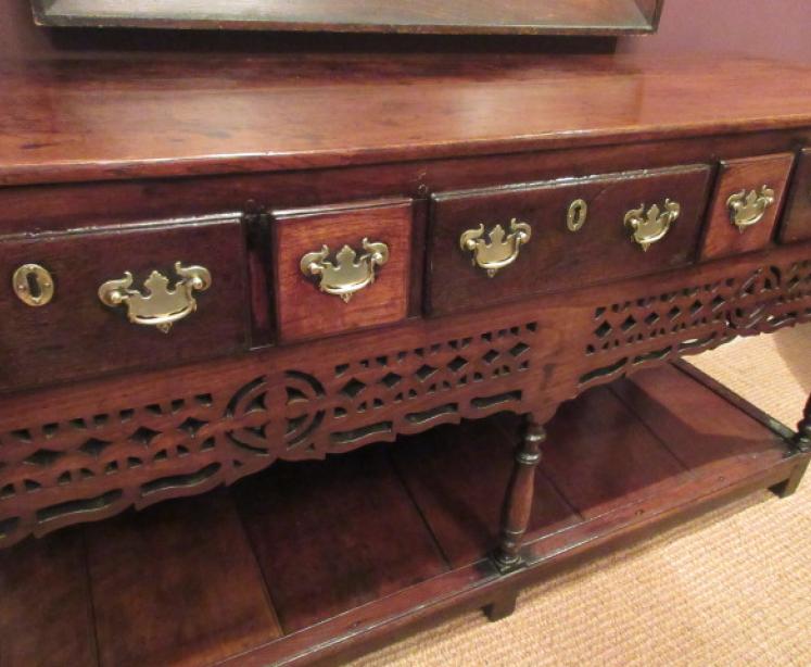 Superb George II Period Potboard Dresser Base - Image 2