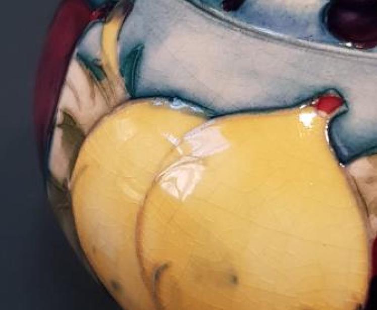 Moorcroft Wisteria Table Jar and Cover - Image 6