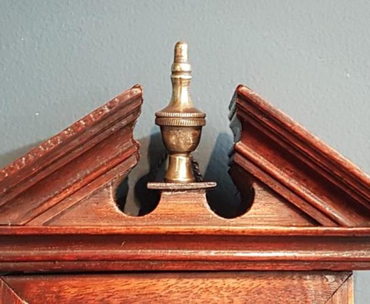 George III Mahogany Stick Barometer - Image 2