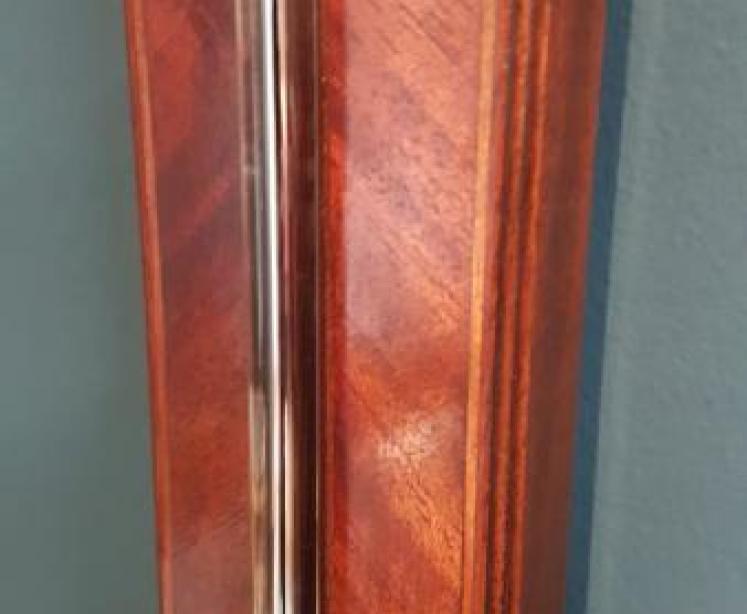 George III Mahogany Stick Barometer - Image 5