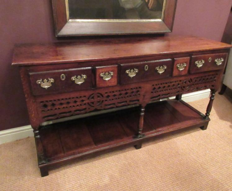 Superb George II Period Potboard Dresser Base - Image 5