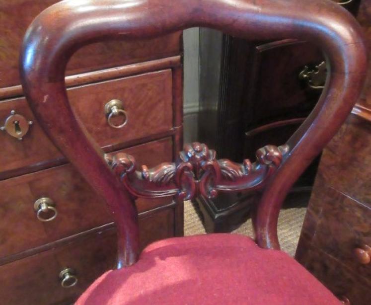 Fine Early Victorian Mahogany Rise & Fall Music Chair - Image 3