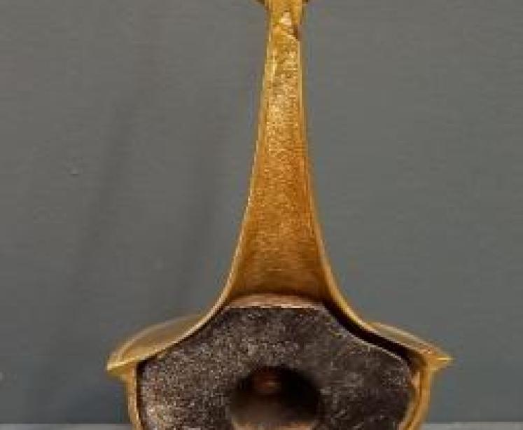 Pair of Regency Period Brass Door Stops - Image 3