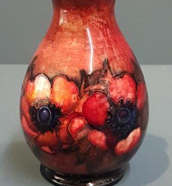 Moorcroft Anemone Flambe Vase