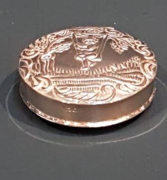 George V Silver Snuff