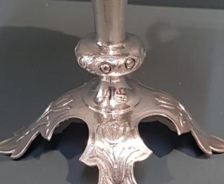 Superb Edwardian Period Cast Silver Centre Piece - Image 4