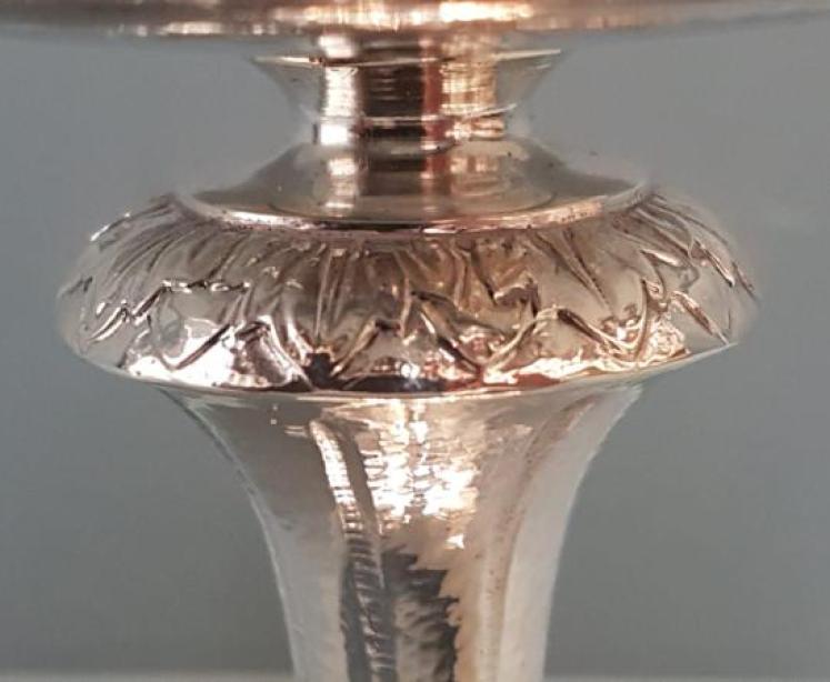 Superb Edwardian Period Cast Silver Centre Piece - Image 6