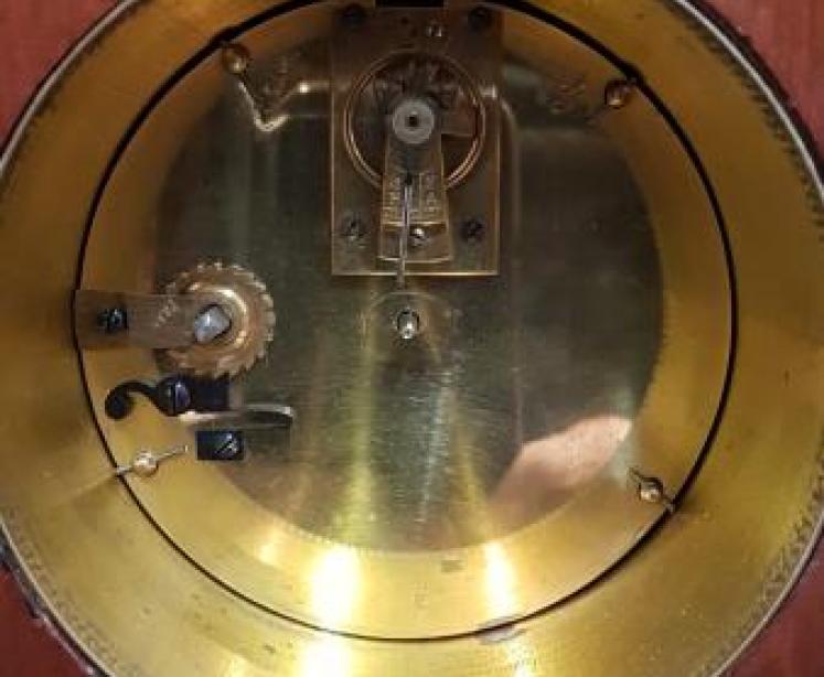 Fine Quality Edwardian Inlaid Mantel Clock - Image 5