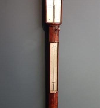 Fine Quality Regency Bow Front Stick Barometer