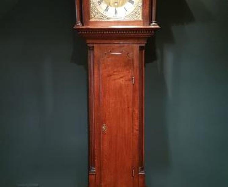 8 Day Jonas Barber Longcase Clock - Image 1