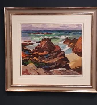 Large Acrylic on Board by Donald McIntyre