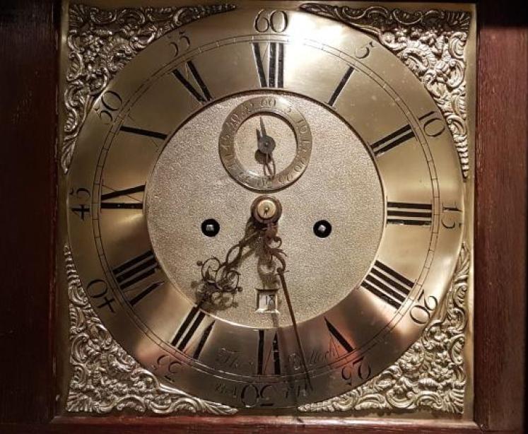 George III Chinoiserie Cased 8 Day Longcase Clock by Thomas Bullock - Image 6