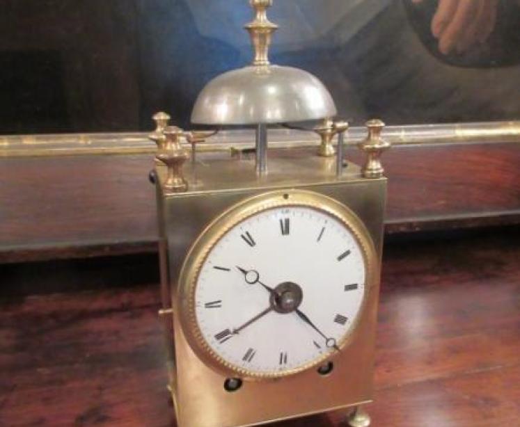 Rare Late 18th Century French 'Capucine' Alarm Clock - Image 1