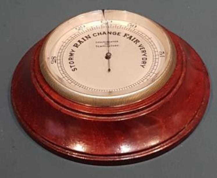 Victorian Desk Top Pocket Barometer - Image 1