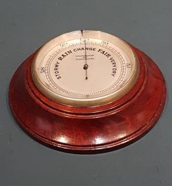 Victorian Desk Top Pocket Barometer
