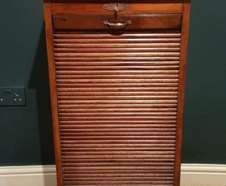 Edwardian Mahogany Filing Cabinet - Image 2