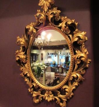 Superb 19th Century Timber Gilt Rococo Mirror