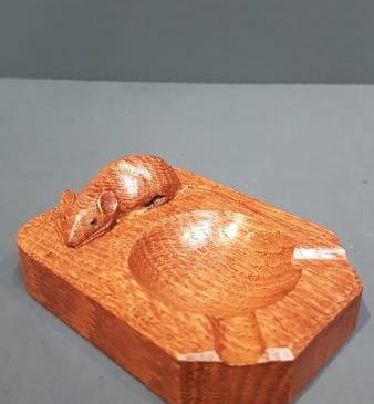 Thompsons of Kilburn Mouseman Ashtray