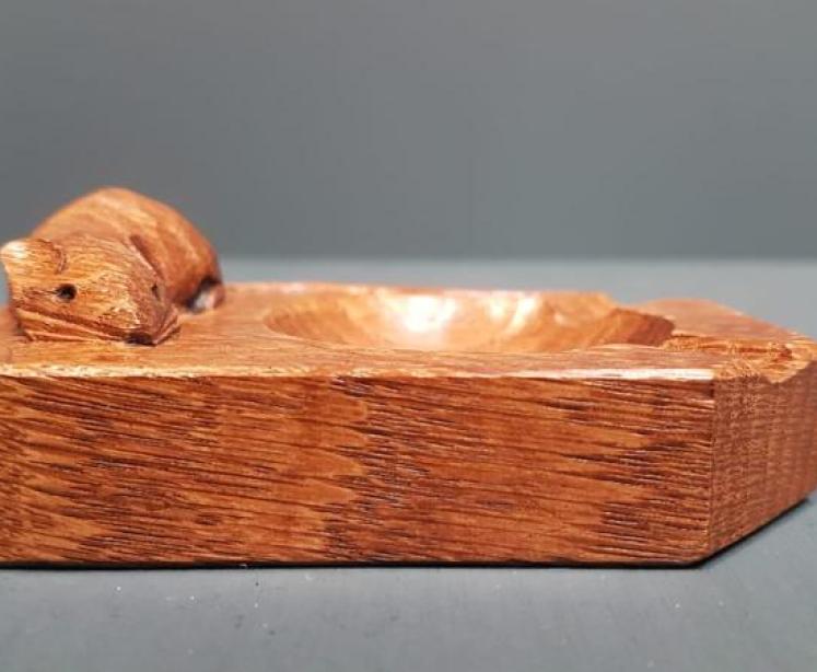 Thompsons of Kilburn Mouseman Ashtray - Image 6