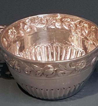 Superb Large Victorian Silver Quaich