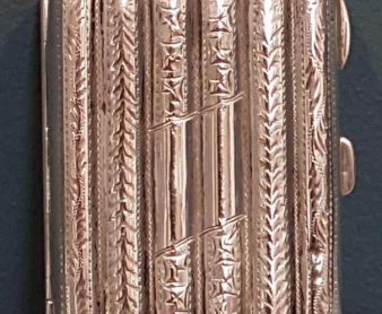 Silver Cheroot Case - Image 1