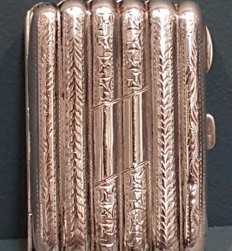 Silver Cheroot Case