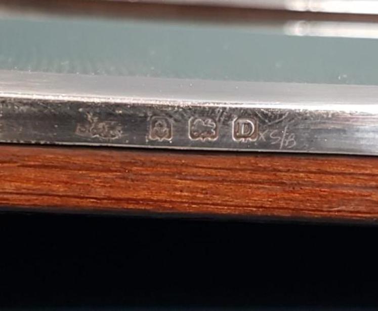 Matching Pair of Sampson Morden Silver Photo Frames - Image 3