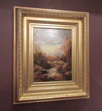 Fine 19th Century William Mellor Oil on Canvas 