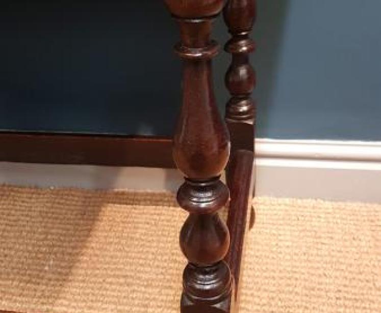 George II Oak Single Drawer Side Table - Image 6