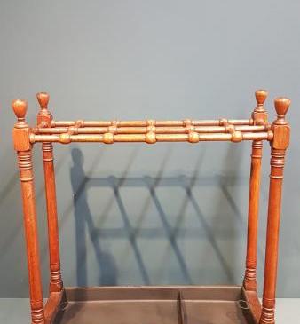 Victorian Walnut Country House Stick Stand