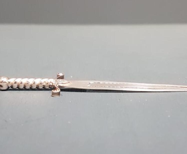 Silver Dagger Bookmark - Image 4