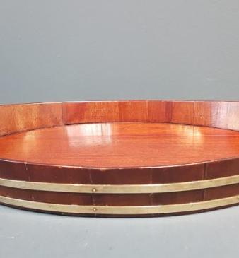 George III Mahogany Tray