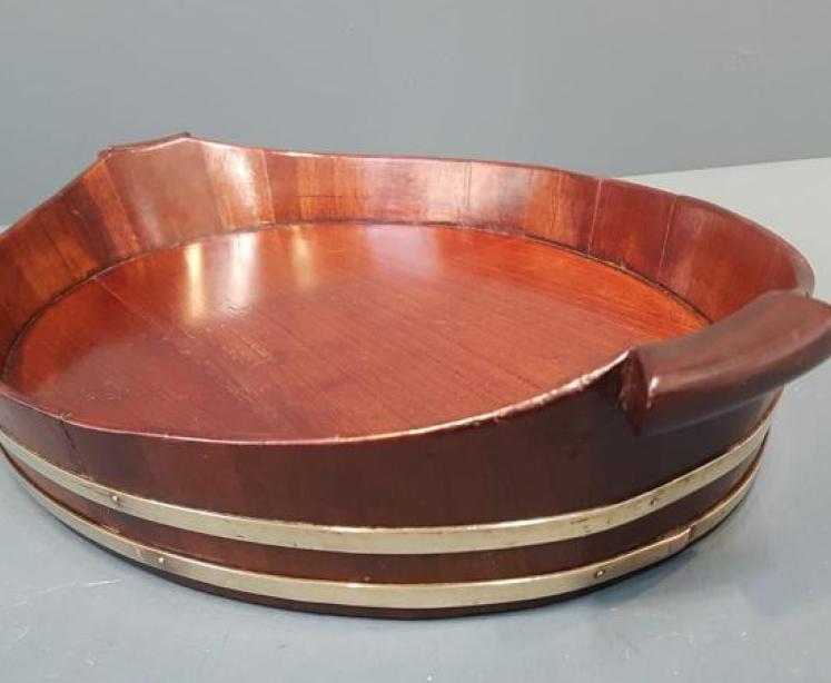 George III Mahogany Tray - Image 2