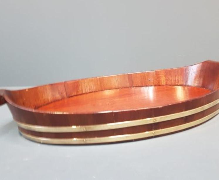 George III Mahogany Tray - Image 3