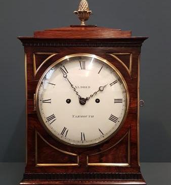 Fine Regency Double Fusee Bracket Clock