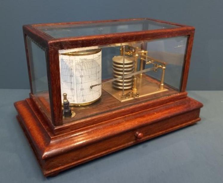 Mid Victorian Dolland of London Barograph - Image 7