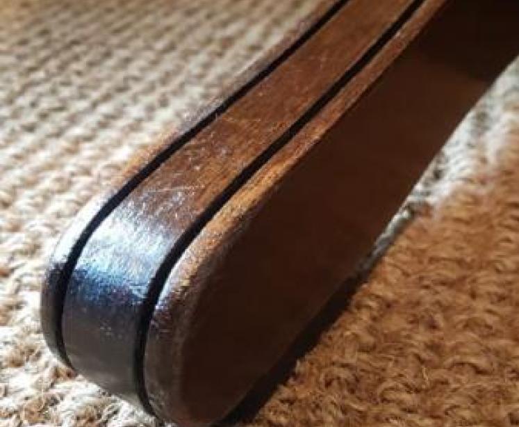 Leather Button Back Revolving Chair - Image 5