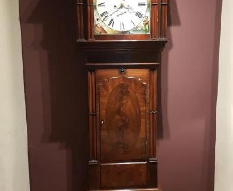 Impressive George III Mahogany 8 Day Longcase Clock - Image 1