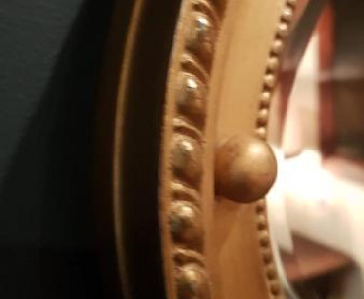 Victorian Oval Gilt Mirror - Image 2