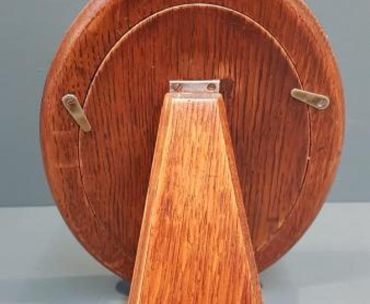 Edwardian Oval Silver Photo Frame - Image 2