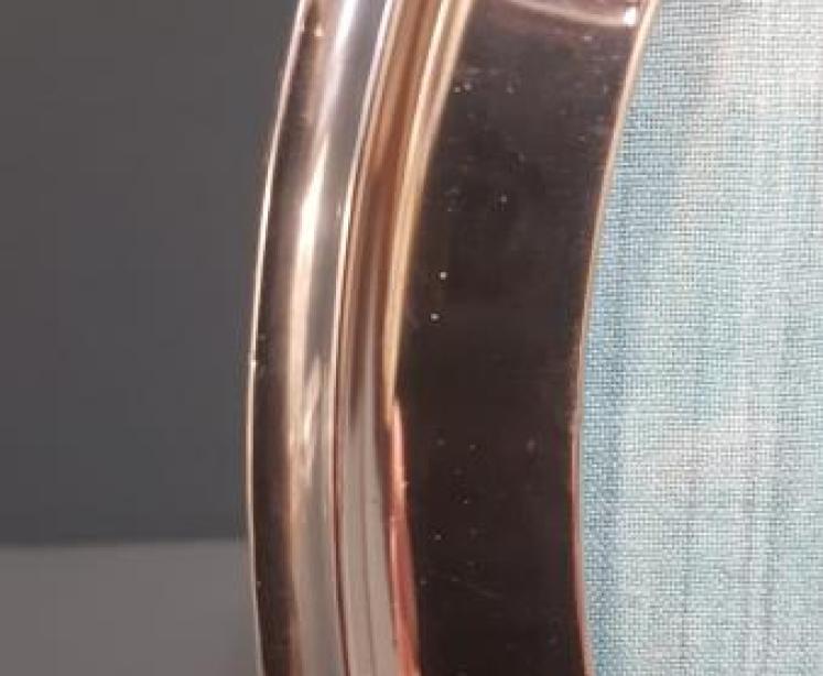 Edwardian Oval Silver Photo Frame - Image 3