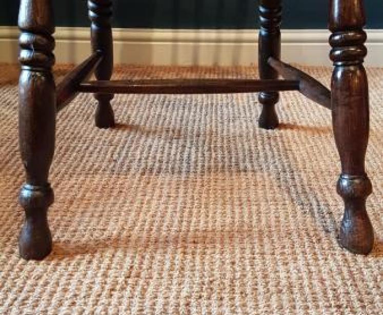 Early Victorian Ash & Elm High Back Windsor Armchair - Image 6