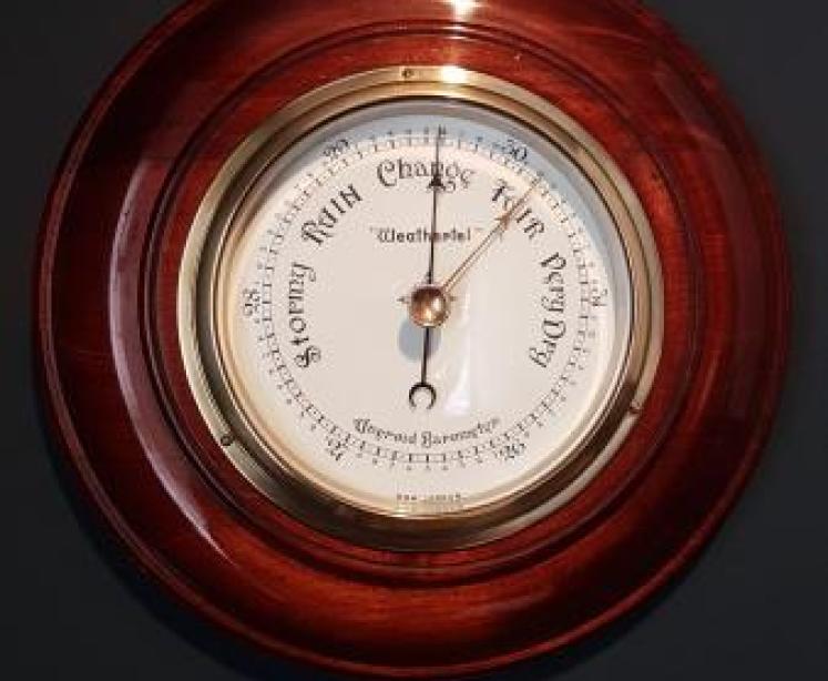 Victorian Short & Mason 'Weathertel' Barometer - Image 2